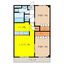 ミラーアイランド　ＧⅠの物件間取画像